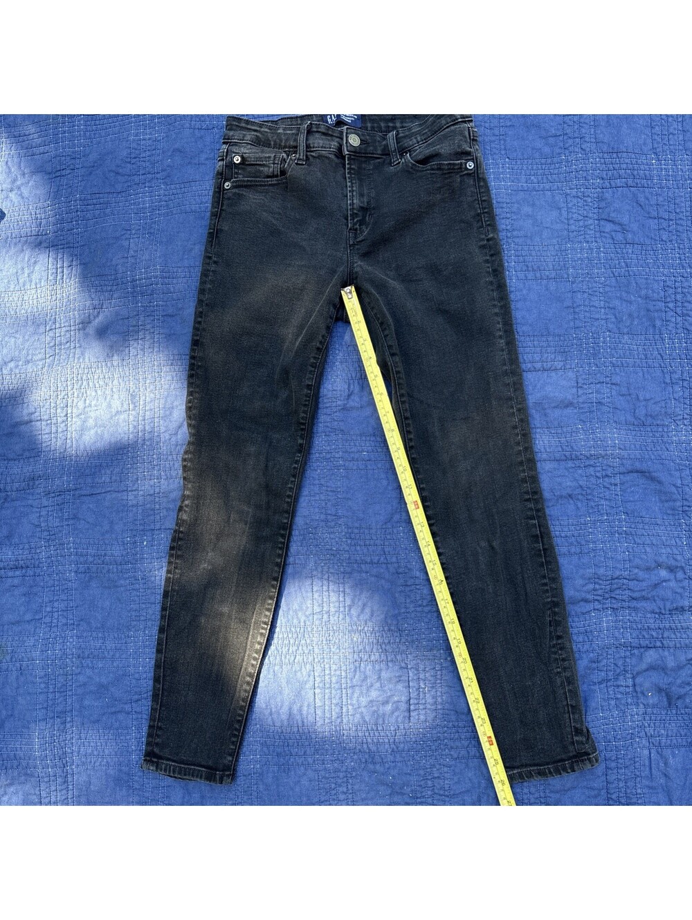 GAP DENIM Jeans Women's 8/29R Gray Wash Universal Legging Stretch Skinny